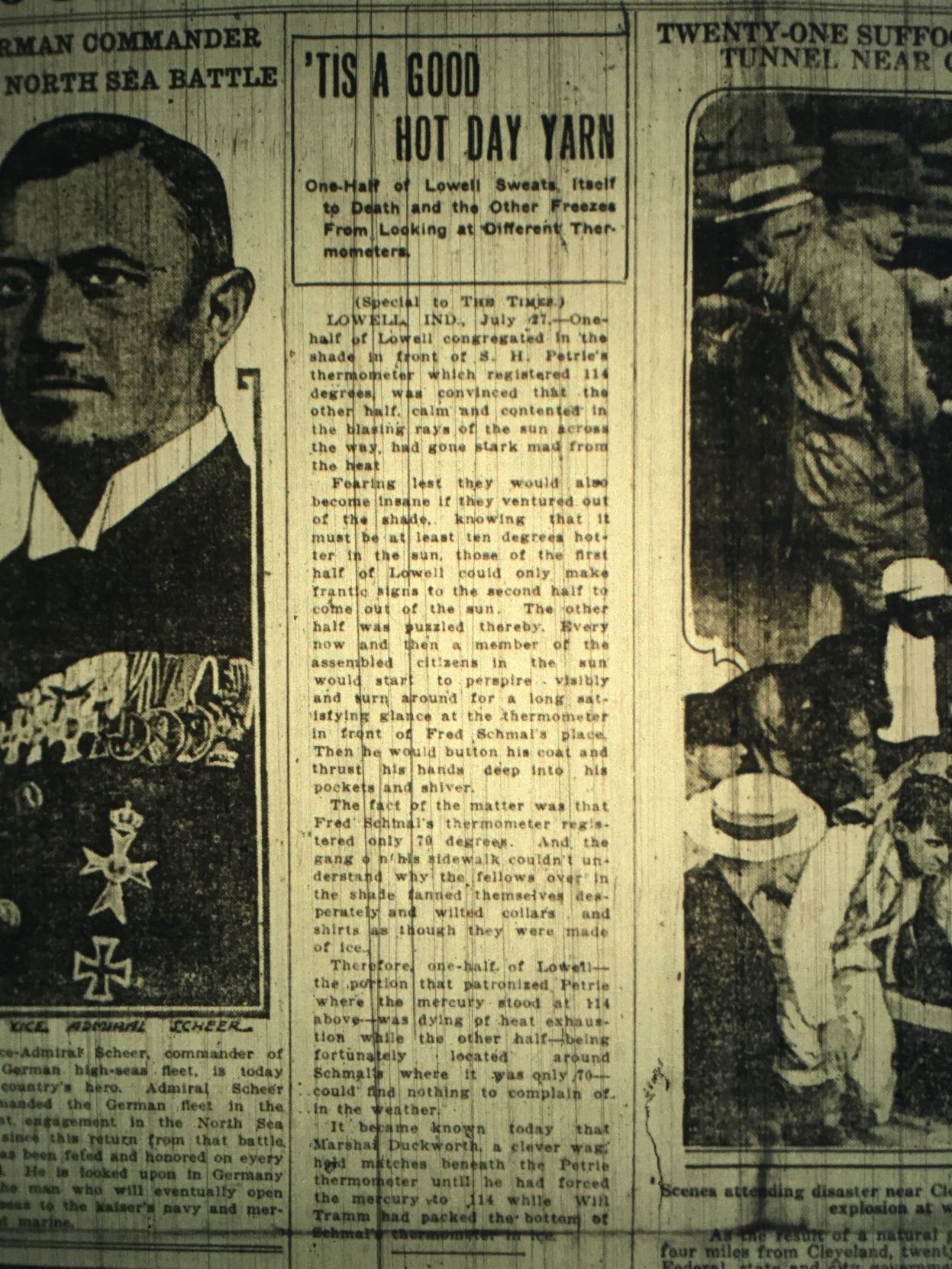 1916 heat wave
